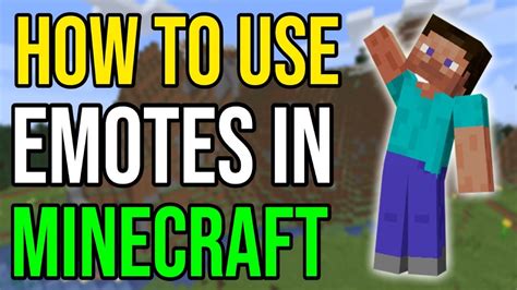 How to Use Emotes On Minecraft Computer 的图像结果