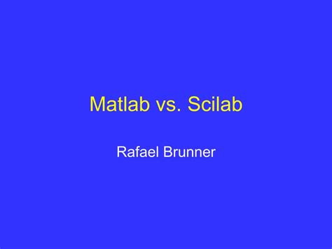 Image result for Scilab vs MATLAB