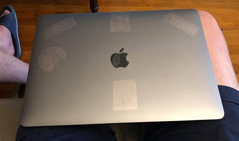 How can I clean these sticker marks? I have tried alcohol and acetone ...