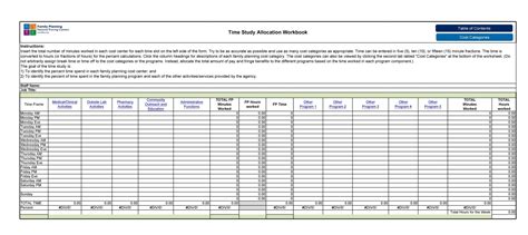 Free Printable Time Study Templates [PDF, Word, PPT] For Employees