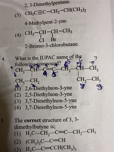 What is the IUPAC name of the following compound? CH3-CH-Cequiv C-CH2-..