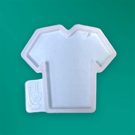 Resin Rockers Exclusive Football Jersey Keychain Mold for UV and Epoxy ...