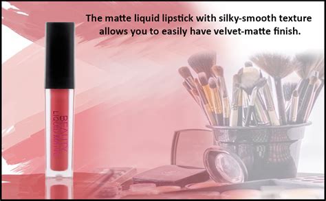 Buy ANEMOI Professional Color Sensational Velvet-Matte Mini Liquid ...