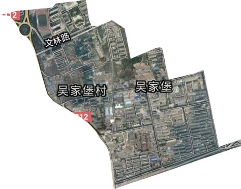 吴家堡街道高清卫星地图