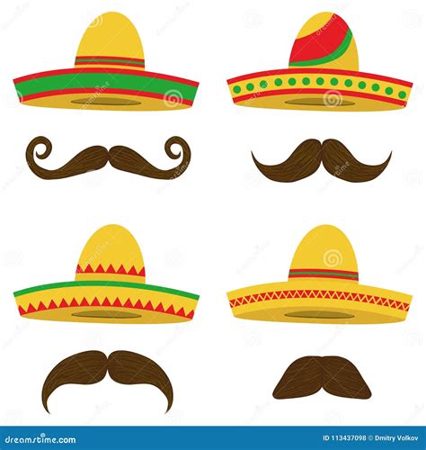 Mexican Moustache Clip Art