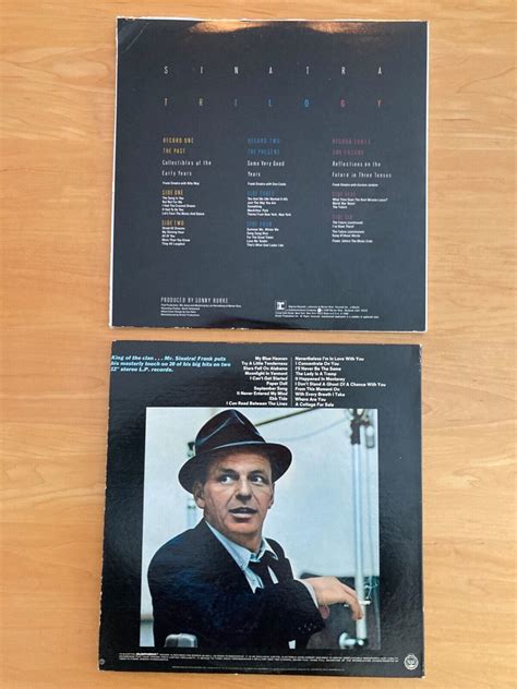 Classic Vintage Frank Sinatra Vinyl LP's - Two Albums 5 Records ...