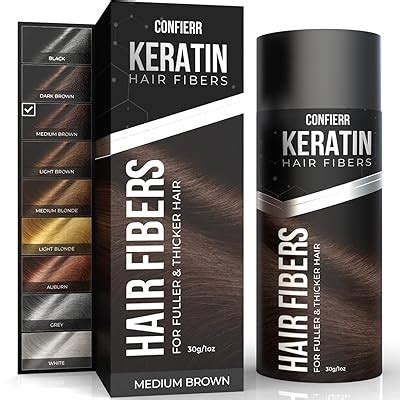 CONFIERR Keratin Hair Fibers for Men & Women - Fill In Fine India | Ubuy