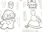 Sanrio Characters Coloring Book Nurie Made in Japan India | Ubuy