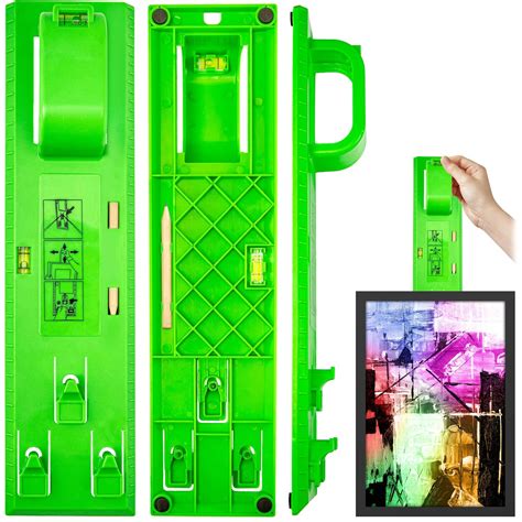 Picture Hanging Tool with Level, Picture Hanger Tool | Wall Hanging ...