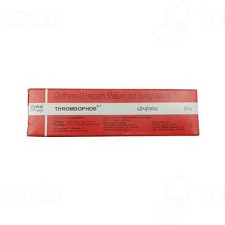 Thrombophob Ointment: Uses, Side Effects, Price & Substitutes