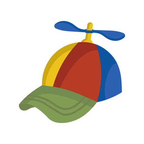 Kid Wearing Propeller Hat