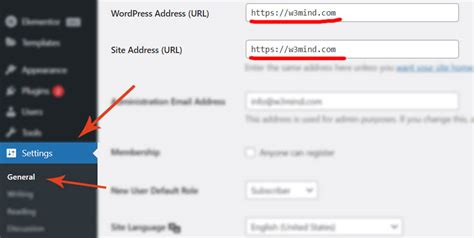 Image result for How to Go to URL Setting