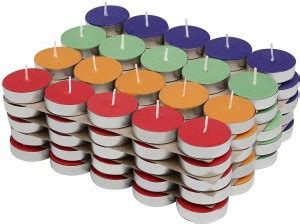 Four Stripes White Tealight Pack of 100 Units Candle Price in India ...