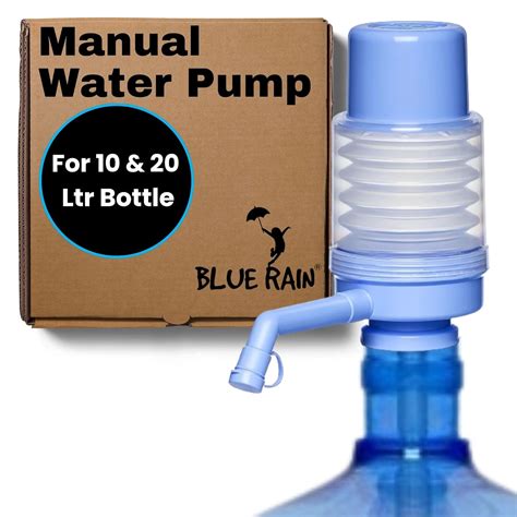 Blue Rain Manual Water Pump | Manual Water Dispenser for 10 & 20 Litre ...