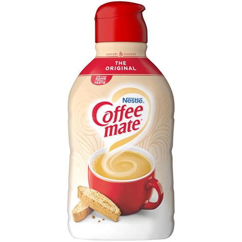 COFFEE MATE The Original Liquid Coffee Creamer 64 Fl. Oz. Bottle | Non ...