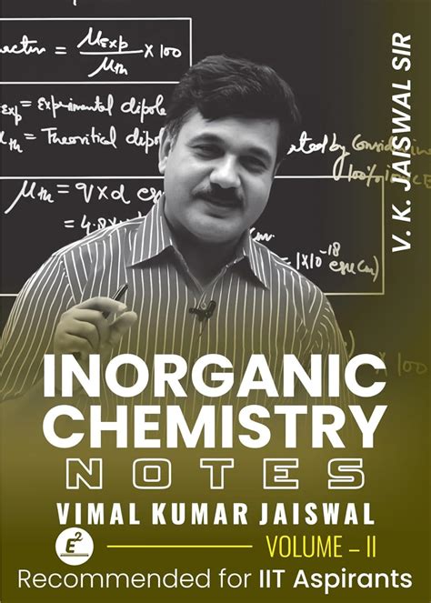 Buy Inorganic Chemistry Handwritten Notes by VKJ Sir, Complete 2-Volume ...