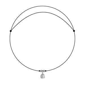 DARSHRAJ JEWELLERS 925 Sterling Silver Bag Black Thread Anklet|Payal ...