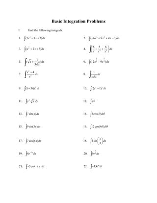 Simple Integration Questions 的图像结果