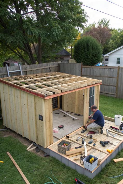 8+ Inspiring Flat Roof Shed Ideas for Your Home