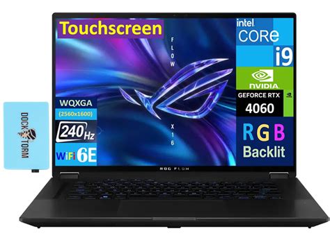 ASUS ROG Flow X16 2-in-1 Laptop 16.0" Touchscreen WQXGA Display (Intel ...
