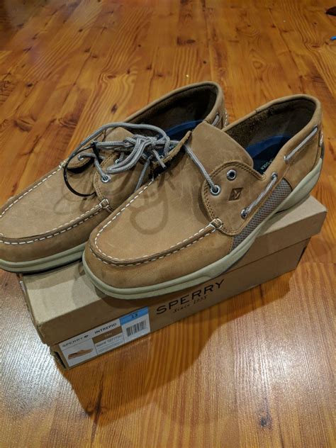 Sperry Mens Top-Sider Leather Boat Shoes on Mercari | Leather boat ...