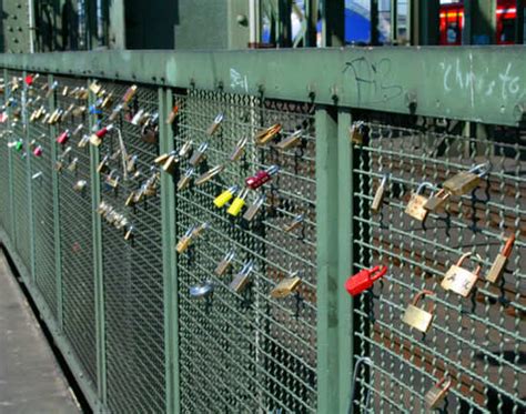Cologne's Love Locks Bridge | Thousands Of Love Locks on ...