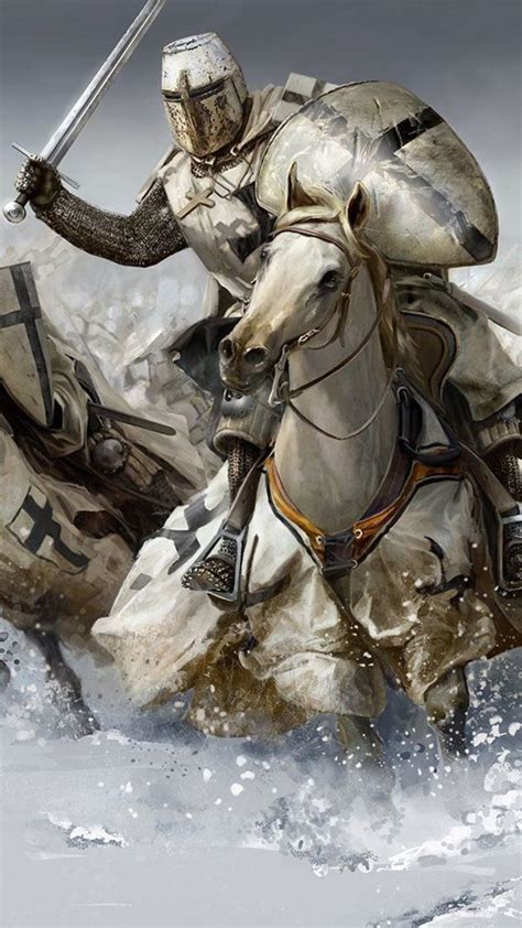 Pin by 승준 이 on WARRIOR | Crusader knight, Knight on horse, Knight tattoo