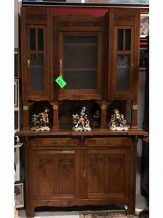 credenza stile liberty credenza doppio corpo in stile liberty restaurata credenza stile liberty credenza doppio corpo in stile liberty restaurata