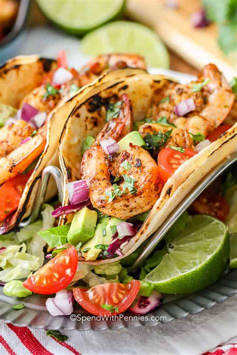 Healthy Shrimp Tacos