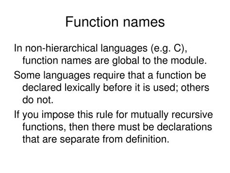 Image result for Function Names Code