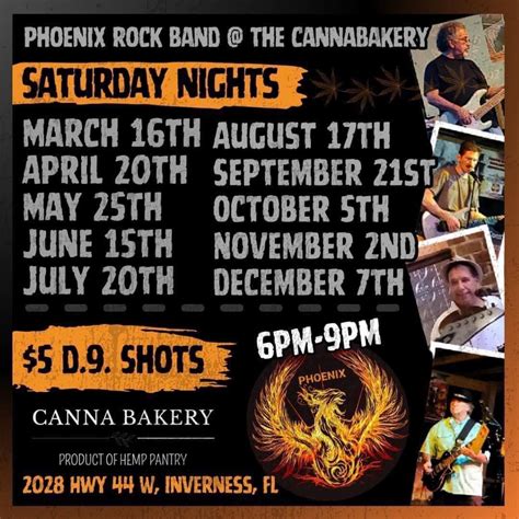 Phoenix Rock Band Live at The Canna Bakery Shop, The Canna Bakery Shop ...