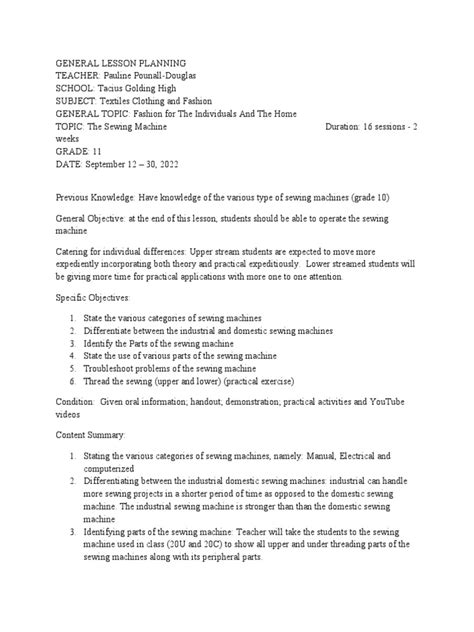 Image result for Sewing Machine Lessons