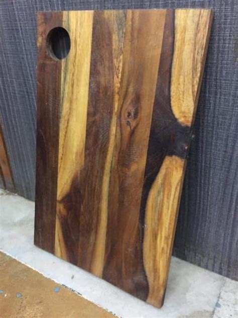 Buy MYESHOP Retail® Wooden Chopping Board Squre with Holl Wood Chopping ...