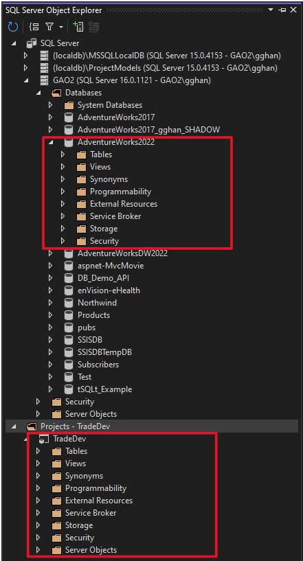 Add SQL DB Project in Visual Studio 的图像结果