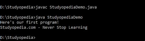 Image result for My First Java Program