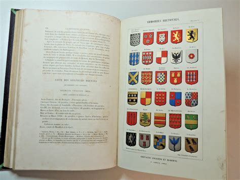 OLD AND MODERN BRETAGNE Pitre-Chevalier Blazons & | Ubuy India
