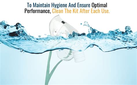 BOS Medicare Surgical Adult Nebulizer Mask Kit with Air Tube & Medicine ...