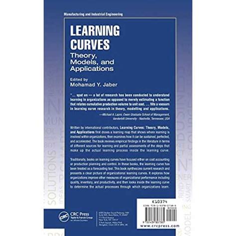 Learning Curves: Theory, Models, and Applications (Systems Innovation ...