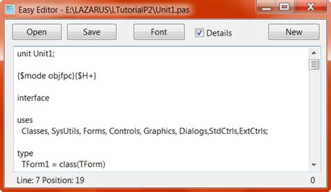 Image result for Lazarus Tutorial