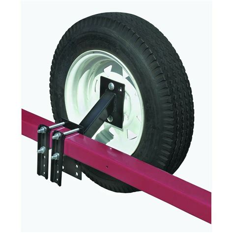 Trailer Spare Tire Carrier Mounts Tyre Holder Extra RV Camper Boat ...