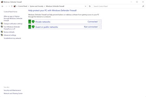 Image result for Windows Defender Firewall