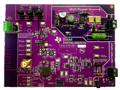 TIDA-01519: Fire and Carbon Monoxide Alarm Detector Reference Design ...