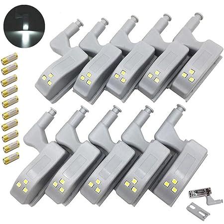 BATH CUBE Universal Inner Hinges LED Light for Kitchen Cabinet Cupboard ...