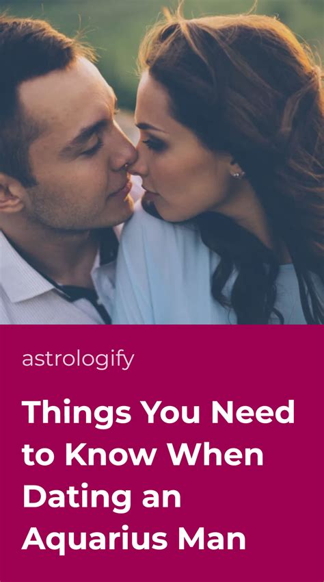 Things You Need to Know When Dating an Aquarius Man • Astrologify
