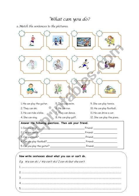 Can You Do Worksheet 的图像结果
