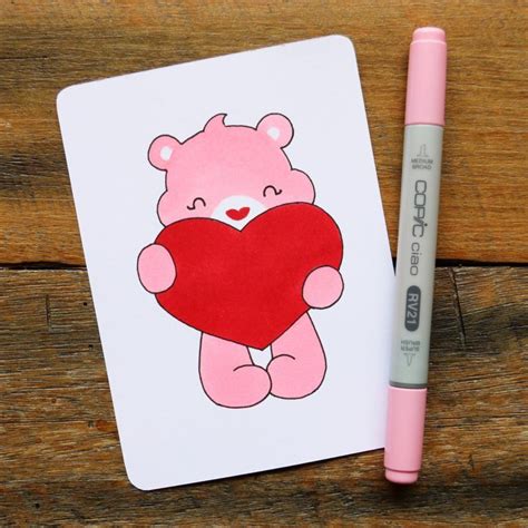cute drawing valentines