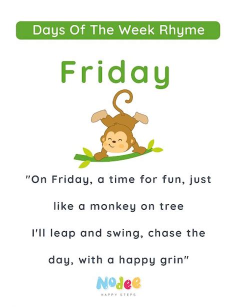 Days of the Week for Kids Friday Rhyme for Kids - with a wise owl ...