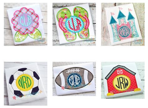 Image result for Applique Monogram