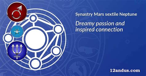 Mars sextile Neptune in the synastry chart: Dreamy passion and inspired ...