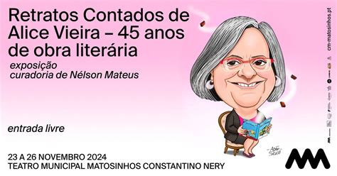 EXPOSIÇÃO - Retratos Contados de Alice Vieira - 45 anos de obra ...